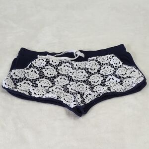 Lace Trimmed Shorts XL 15-17 EUC